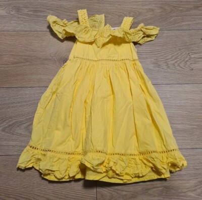 12-18 Monate Mädchen Kleid Ted Baker Sommer gelb (79)