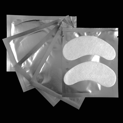 500 Pairs Thin Eye Gel Pad Comfy Curved Lint Free Patch For Eyelash Extension