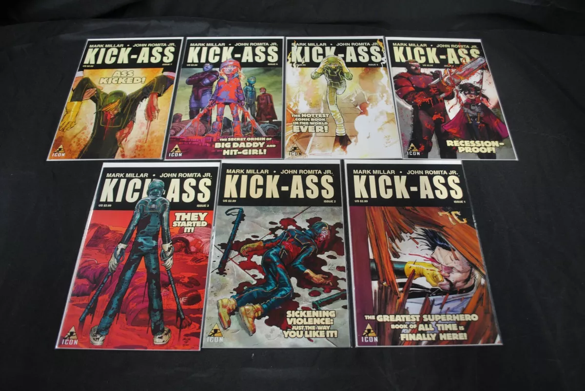 KICK-ASS #1-7 (MARVEL/1st App/1st HIT Girl/MOVIE/0915199) COMIC