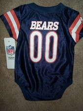  2025-2026 Chicago Bears 00 nfl INFANT BABY CREEPER Jersey 18M 18 M 18 Months