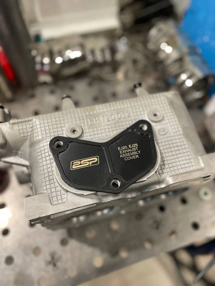 2SP Exhaust Port Assembly Cover Kit for Subaru Impreza WRX STI FXT EJ20 & EJ25 — 第 2/2 张图片