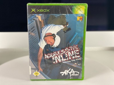 NEU: AGGRESSIVE INLINE  XBOX CLASSIC PAL Spiel - SEALED (DEUTSCH, WATA, VGA)