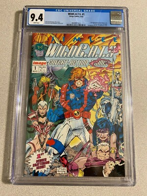 WildC.A.T.S. #1 CGC 9.4 1992 Image Comics 1st App Wildcats & Grifter