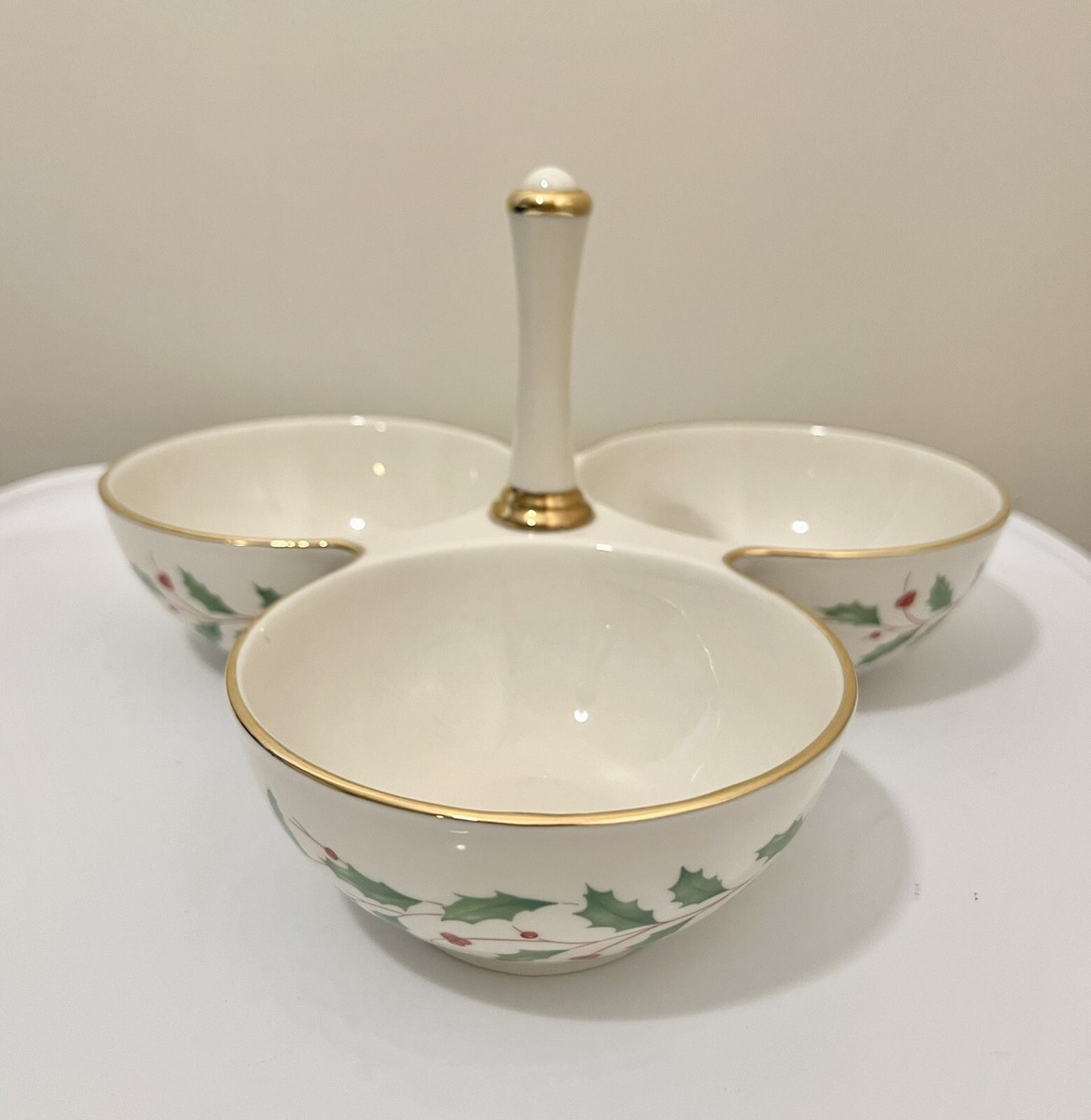 Lenox Holiday Gatherings Condiment Server