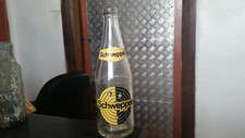 vintage ceramic label 13oz sweppes crown seal bottle