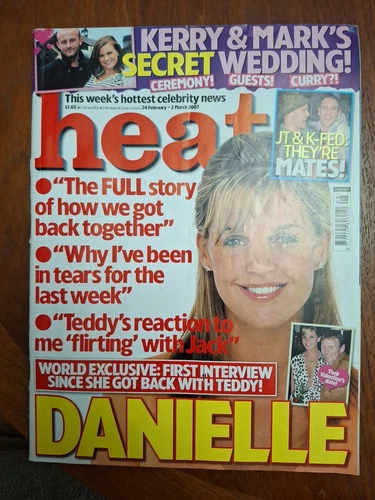 Heat - February 2007 - Danielle Lloyd, Kerry Katona, Robbie Williams 