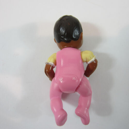 Fisher-Price Loving Family Dollhouse Girl Baby African American pink - Picture 3 of 3