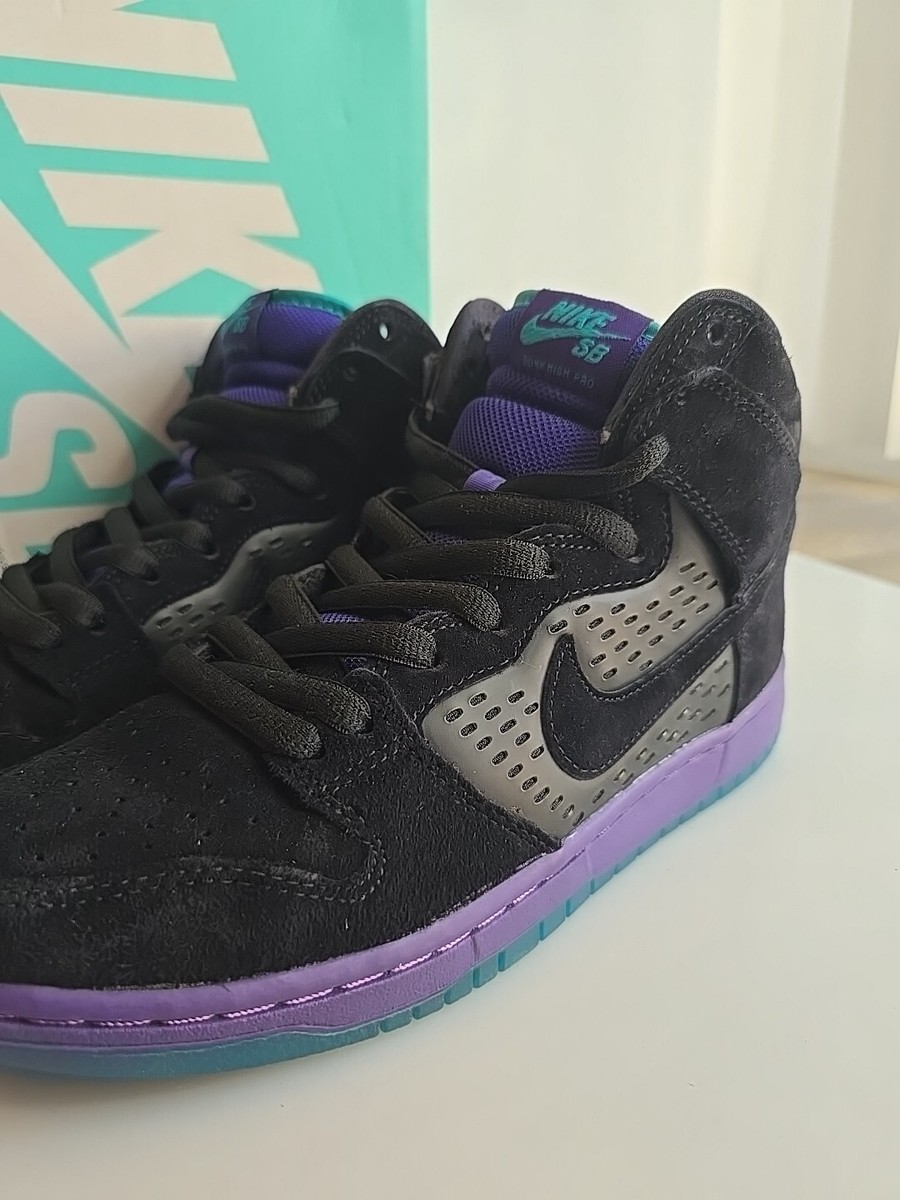 ★ Nike ★ Dunk SB High Black Grape Size 8.5 - Nike SB Dunk High Premium Black Grape | eBay
