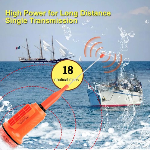 12.5W 18n.m Marine Net Locator AIS Transponder Boat Fishing GPS Positioning IPX7 - Picture 7 of 14