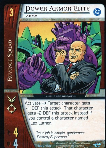 VS System CCG Green Lantern Corp (DGL) Batman (DBM) Individual Trading Cards - Picture 106 of 172