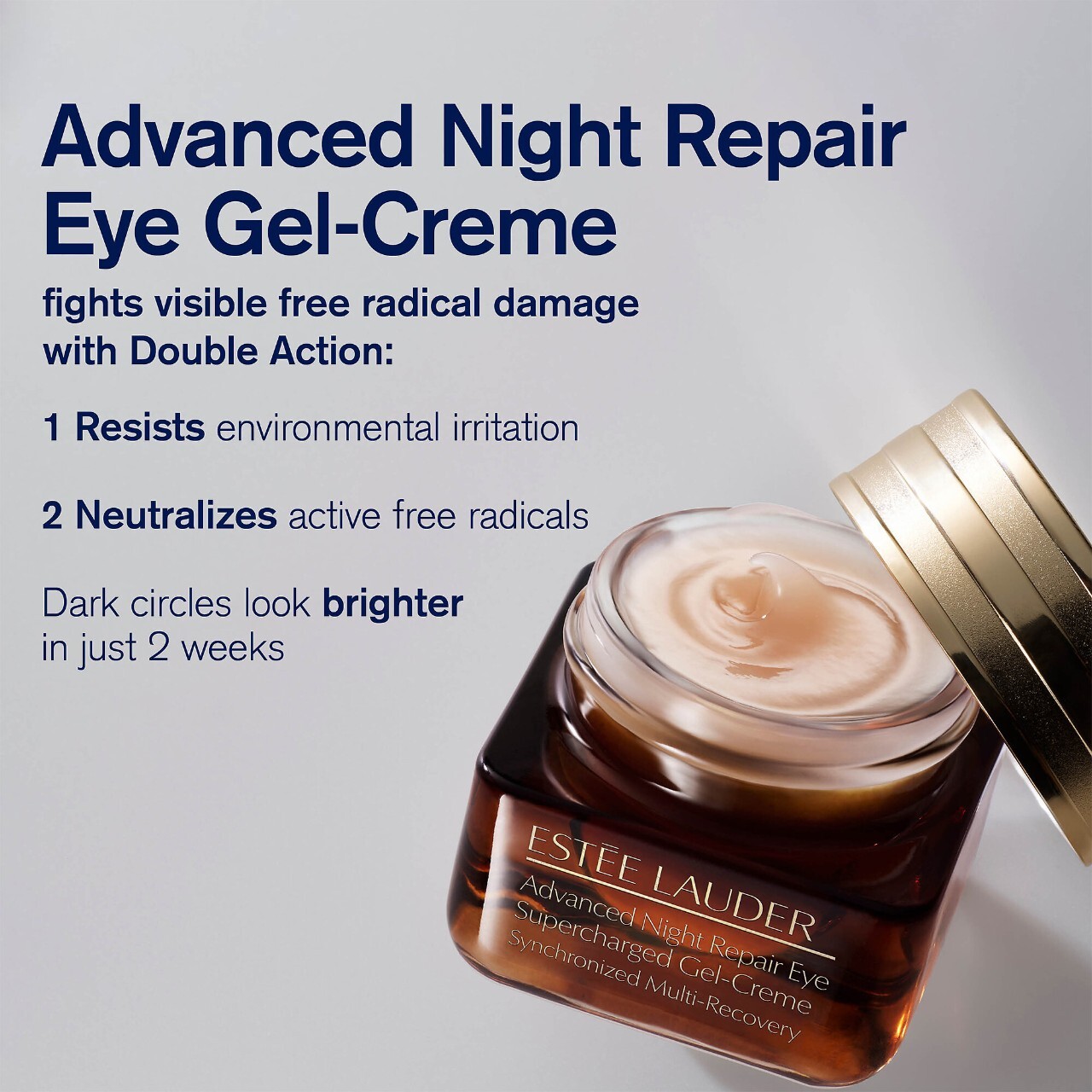 Estee Lauder Advanced Night Repair Eye GelCream, Full Size 0.5oz/15ml
