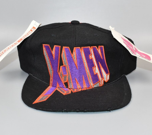 X-Men Marvel American Needle Vintage Snapback Cap Hat - *Defects See Photos