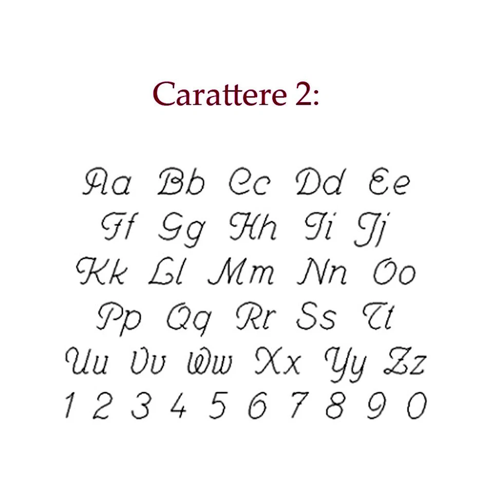 Gemelli uomo da polso rettangolari in argento 925 con iniziali incise - Immagine 2 di 3
