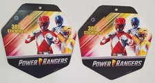 Lot Of 2 Power Rangers Sticker Books 300 Each Party Favors Scrapbook Crafts