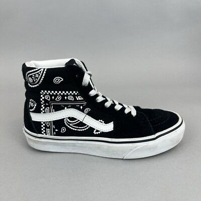 Vans SK8 Peace Paisley Hi Top Old School Suede Sneaker Skateboard Turnschuhe UK3