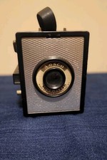 Vintage Ansco Shur Flash Box Camera - Untested