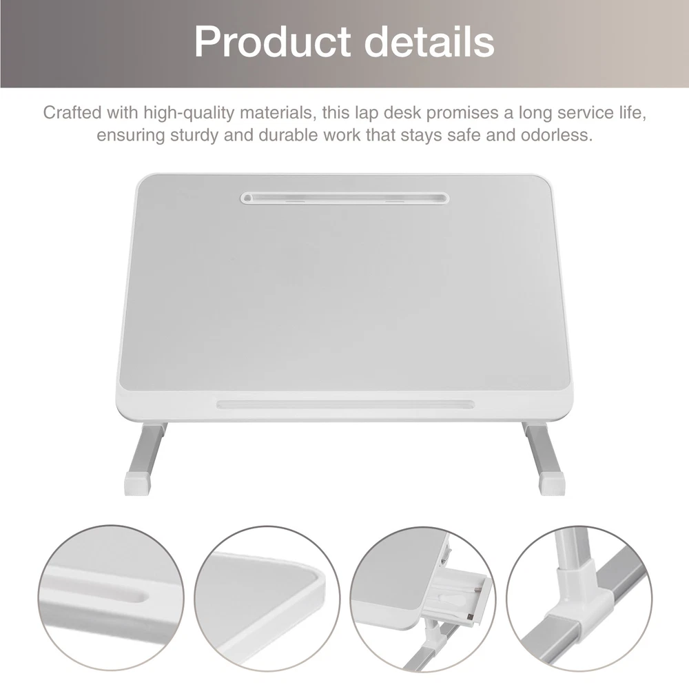 Ergonomic Adjustable Aluminum Laptop Stand for Portability and Comfort