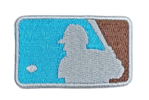 Batterman Logo World Series MLB Baseball Fully Embroidered Iron On Patch - Picture 10 of 37