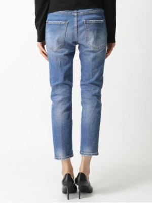 Dsquared2 'COOL GIRL CROPPED JEAN' DISTRESSED Jeans size 44 | eBay