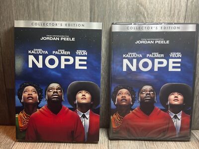 Nope Collectors Edition DVD 2022 Brand New Sealed With Slipcover Jordan Peele