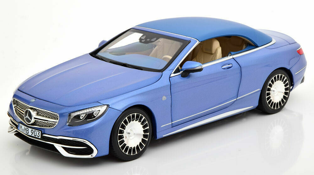 ノレブ 1/18 S650 メルセデス マイバッハ カブリオレ NOREV 2018 Mercedes Benz Maybach S650 Cabrio / Softtop Light