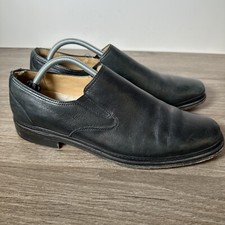 Florsheim Imperial Dress Shoes Men's Sz 10 D Black Soft All Leather Slip On