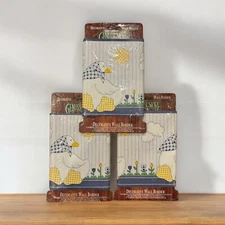 VTG Wallpaper Border Farmhouse Barnyard Goose Country Nursery Cottagecore 15 yds