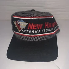 Vintage New Hampshire Speedway All Over Print American Needle Snapback Hat NWOT
