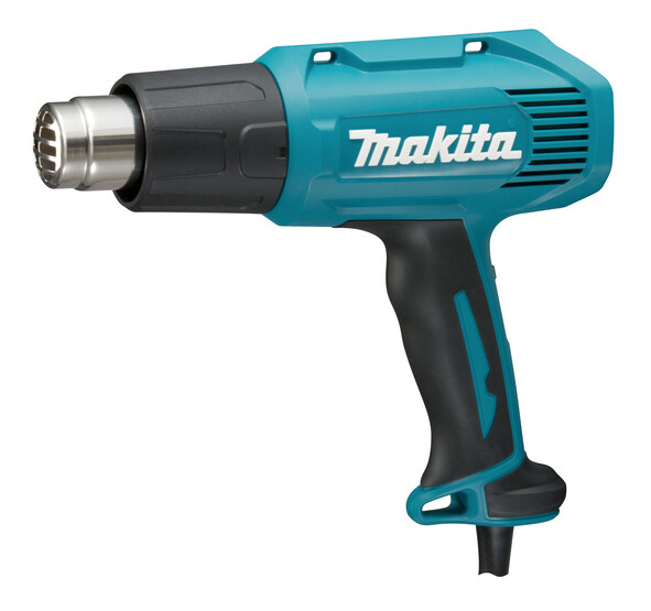 Makita Heißluftgebläse HG5030K 1600W 500C Heißluftpistole Düsenset Koffer Löten