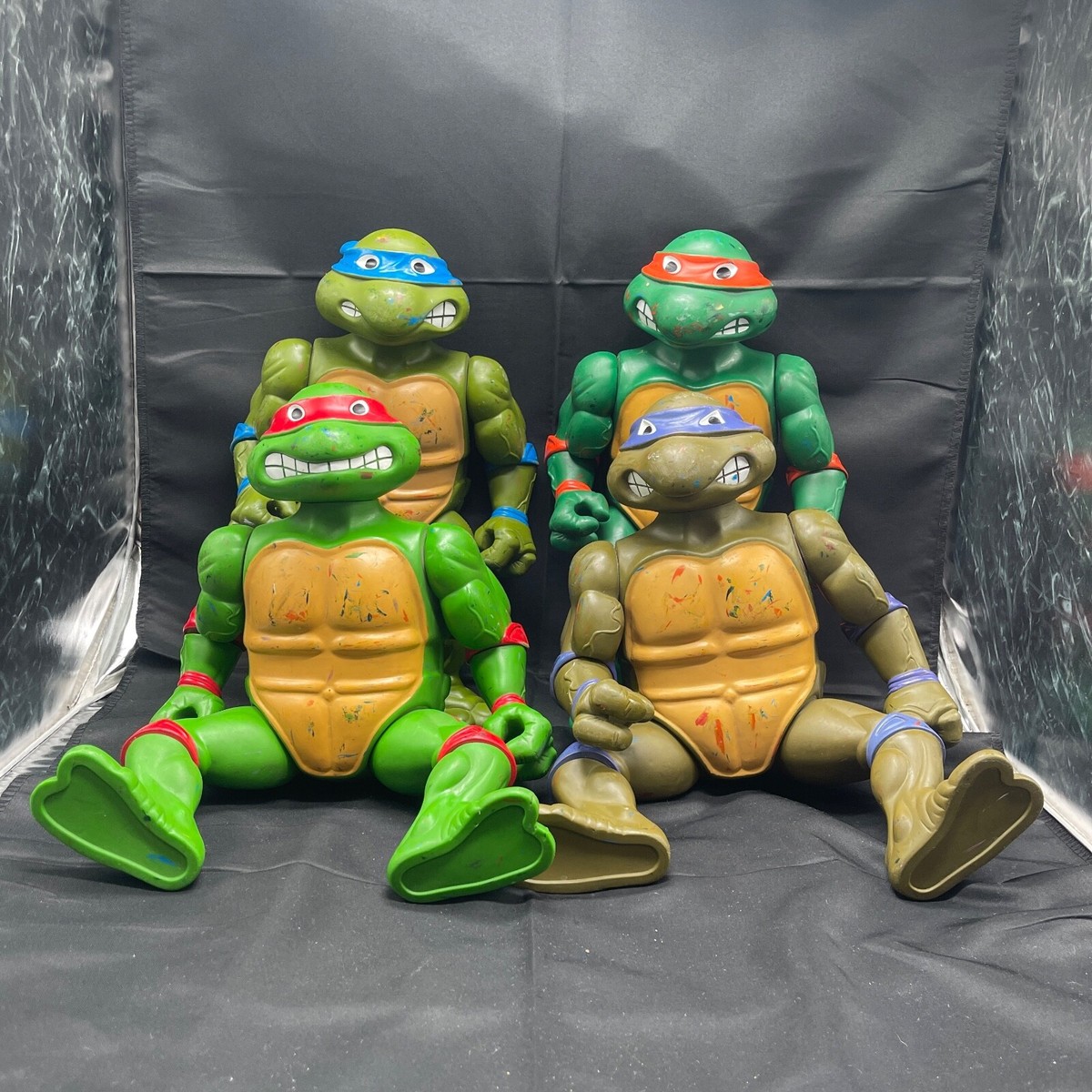 ミュータントタートルズ　turtle in time PLAYMATES Rare 1989 Playmates Toys Teenage Mutant Ninja Turtles TMNT
