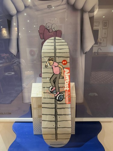 Madness Planche de skateboard Split Overlap R7 Black/White 8.0" Deck