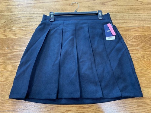 IZOD Approved School uniform Pleat Skort 10.5 12.5 14.5 16.5 18.5 20.5 PLUS Navy - Picture 5 of 8