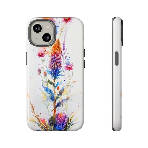 For iPhone | Samsung Galaxy | Pixel Phone Case - Abstract Lavender Flower - 第 89/256 張圖片