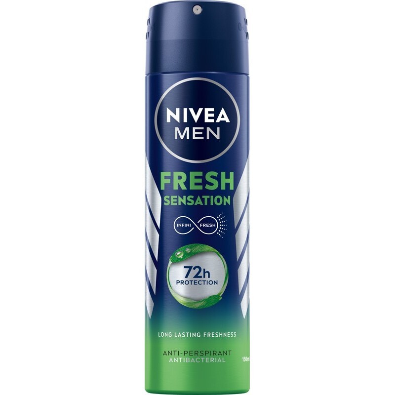 5900017089300 Антиперспирант-спрей NIVEA Men Fresh Sensation 150 мл P1 3490₽