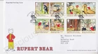 CANTERBURY PMK GB ROYAL MAIL FDC 2020 RUPERT BEAR STAMP SET