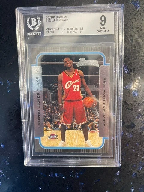 LeBron James Beckett Grading Services (BGS) 9.5 Graded Basketball