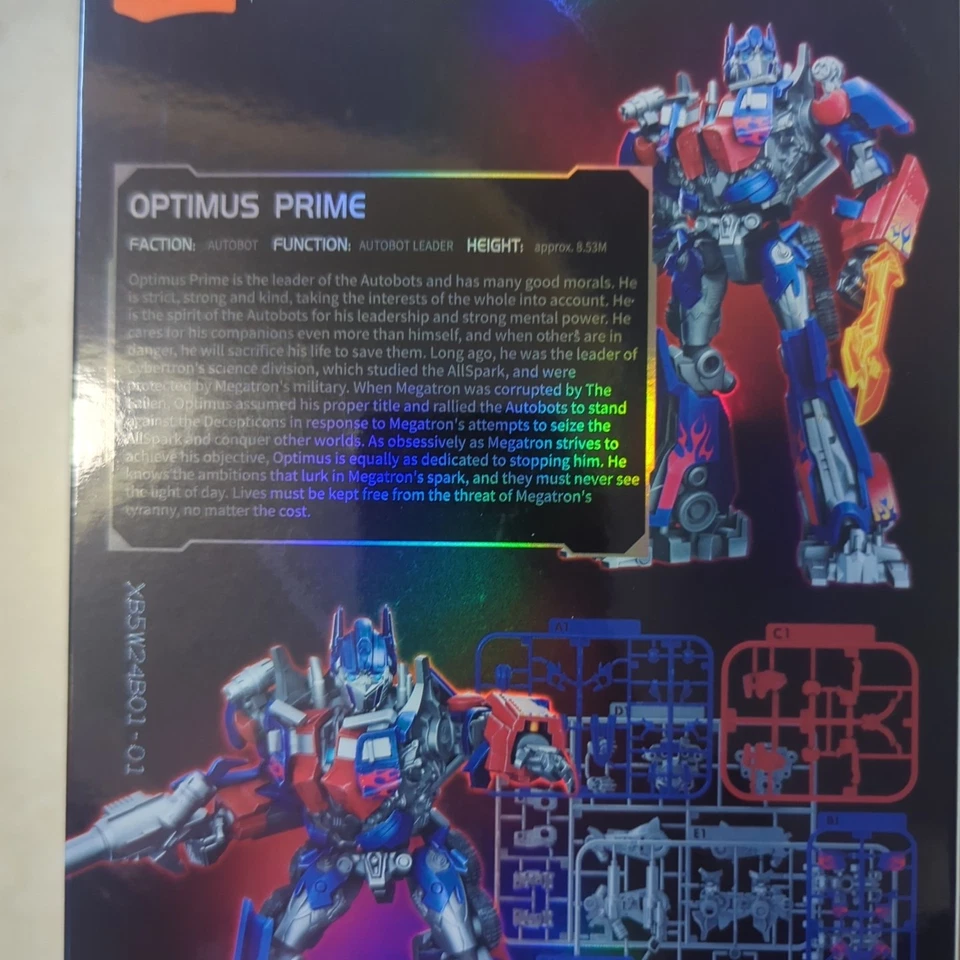 New Blokees Transformers Classic Figure 09 Optimus Prime Autobots Action Figure  - Image 4 of 4