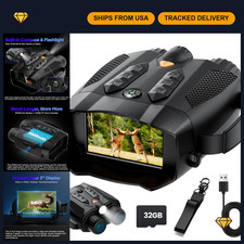 4K Night Vision Goggles for Adults - Tactical Binoculars with Camera, Infrared V