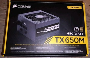 Corsair TX650M PC-Netzteil, 650 W - Schwarz (CP-9020132-EU) OVP