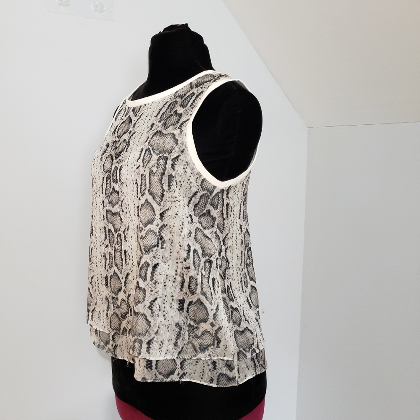 Generation Love Python Snake Semi Sheer Tiered Ta… - image 4