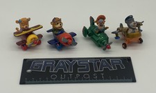 1989 McDonalds DISNEY'S TALE SPIN Complete Set of 4 Happy Meal Toys