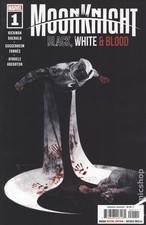 Moon Knight Black White and Blood 1A Sienkiewicz VF 2022 Stock Image