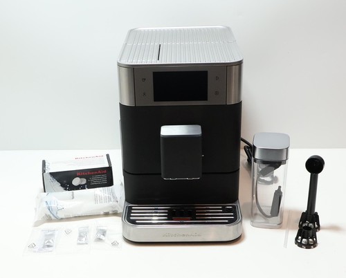 KitchenAid KF8 Fully Automatic Espresso Machine Model KES8558BK Black