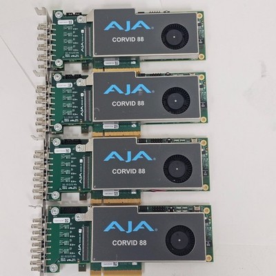 AJA Video Systems CRV88-9-S-R0 Corvid 88 8 Lane 3G SDI 4K PCIE Card