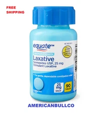 Equate Maximum Strength Laxative Tablets for Constipation Relief, 90ct,free ship