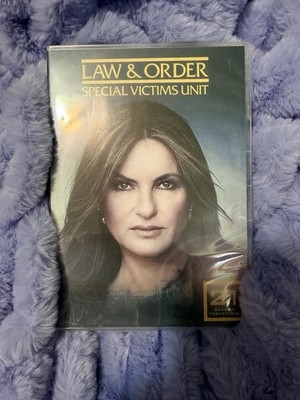 Law & Order SVU Season Twenty-One 21 DVD 2019 Mariska Hargitay Ice-T Widescreen