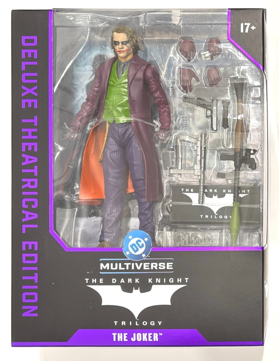 McFarlane DC Deluxe Theatrical Edition Dark Knight Trilogy Joker