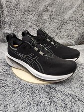 ASICS Gel-Nimbus 26 Running Shoes, Black/Graphite Grey Men's Size 12