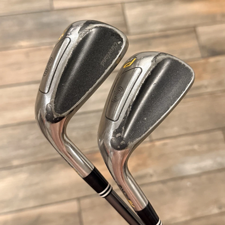 Cleveland HiBore 9 Iron 41° & PW 45° Hybrid Iron Senior A Flex Graphite Shaft LH - Image 3 of 4