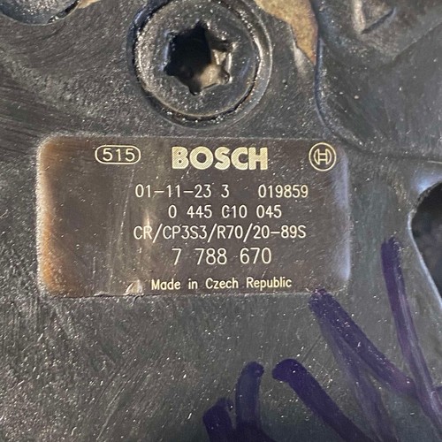 BMW E46 M47 110kw 320d Engine High Pressure Fuel Pump 7788670 R70 CP3S3 BOSCH - Picture 6 of 6